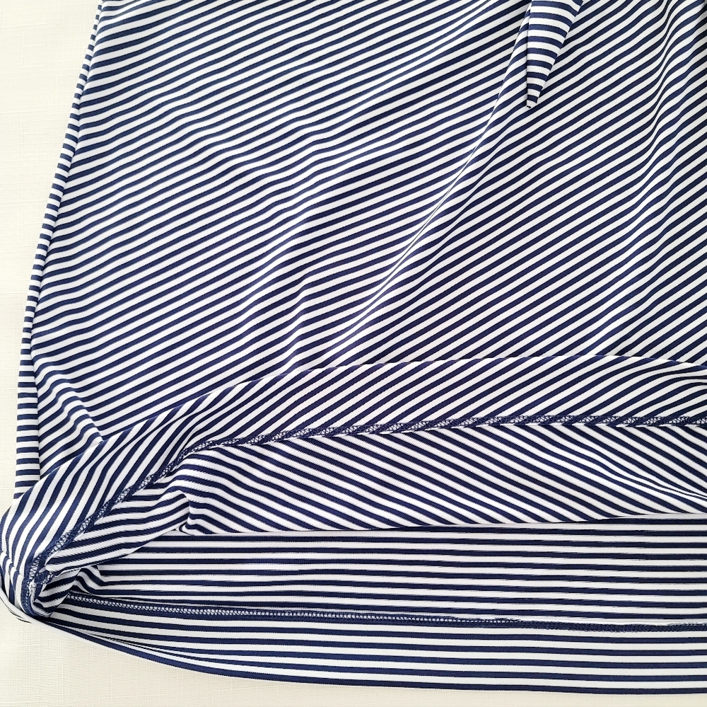 Vineyard Vines Women's Bleu & White Striped Dress, Size M - Picture 8 of 12